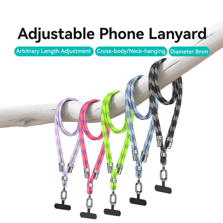 USAMS ZB316 Adjustable Phone Rope(Purple)