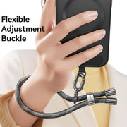 USAMS ZB317 Anti-lost Adjustable Phone Wrist Rope(Black)