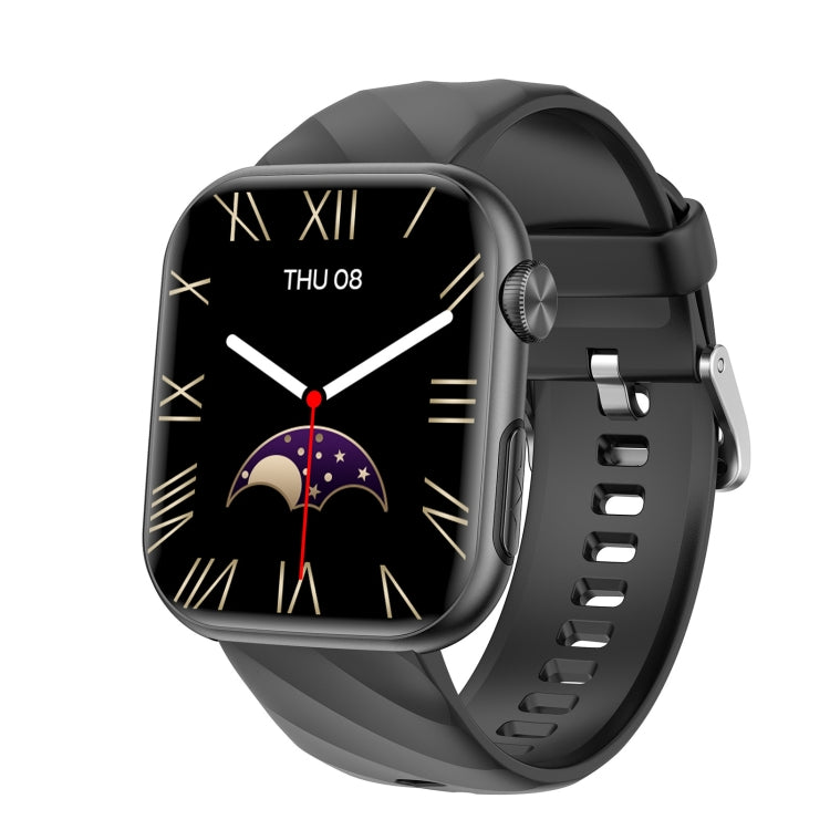 MT500 1.97 inch IP67 Water-resistant Smart Watch, Support Electrocardiogram / Temperature Measurement(Black)