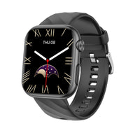 MT500 1.97 inch IP67 Water-resistant Smart Watch, Support Electrocardiogram / Temperature Measurement(Black)