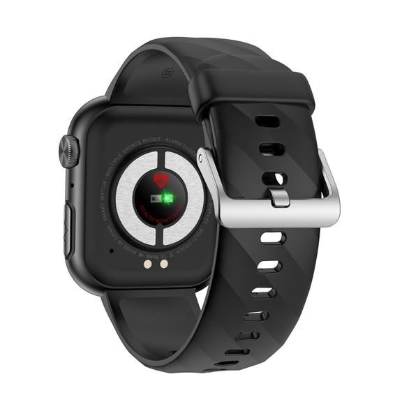 MT500 1.97 inch IP67 Water-resistant Smart Watch, Support Electrocardiogram / Temperature Measurement(Black)