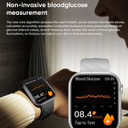 MT500 1.97 inch IP67 Water-resistant Smart Watch, Support Electrocardiogram / Temperature Measurement(Black)