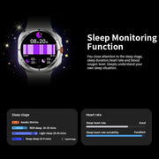W7 1.43 inch IP68 Water-resistant Smart Watch, Support Sedentary Reminder / Sleep Monitoring(White)