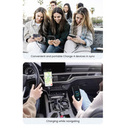 USAMS SJ739 1.2m 4 in 1 Type-C Fast Charging Cable(Titanium Gray)