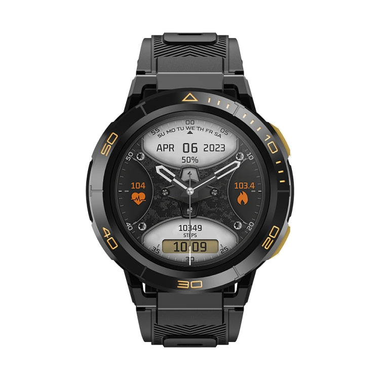LEMFO Z1 1.43 inch AMOLED Screen Smart Watch, 4G Network Android 8.1, 4GB+64GB, Eurasian Version(Black)