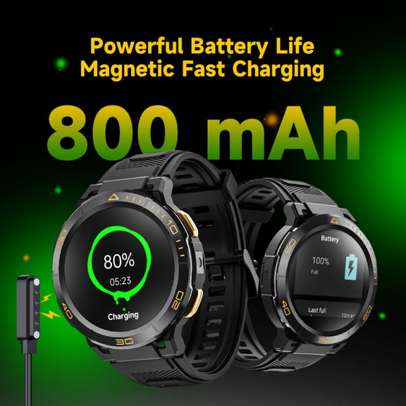 LEMFO Z1 1.43 inch AMOLED Screen Smart Watch, 4G Network Android 8.1, 4GB+64GB, Eurasian Version(Black)