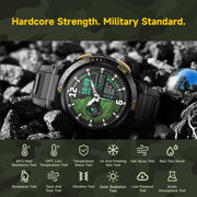 LEMFO Z1 1.43 inch AMOLED Screen Smart Watch, 4G Network Android 8.1, 4GB+64GB, Eurasian Version(Black)