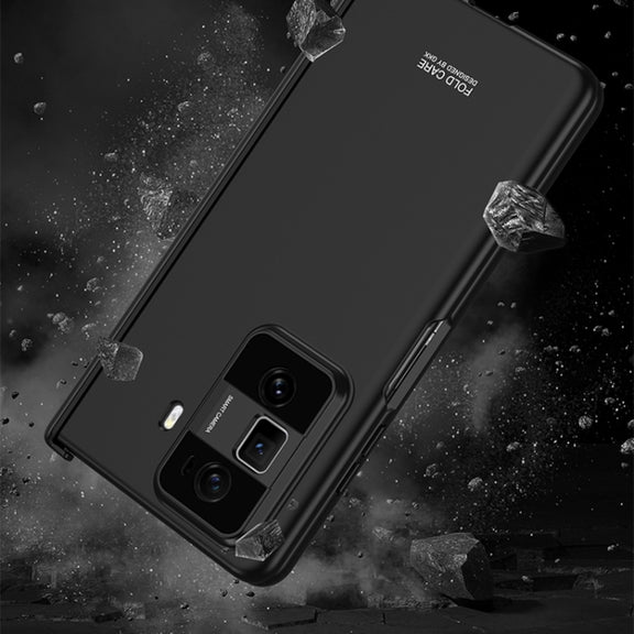 For Honor Magic Vs3 GKK Integrated Magnetic Folding Hinge All-inclusive Phone Case(Black)
