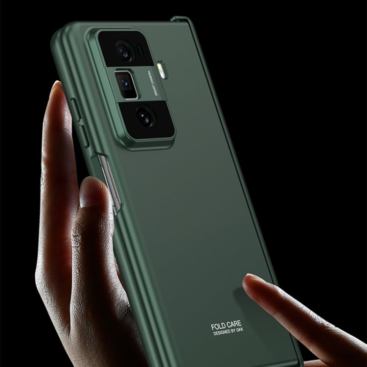 For Honor Magic Vs3 GKK Integrated Magnetic Folding Hinge All-inclusive Phone Case(Green)