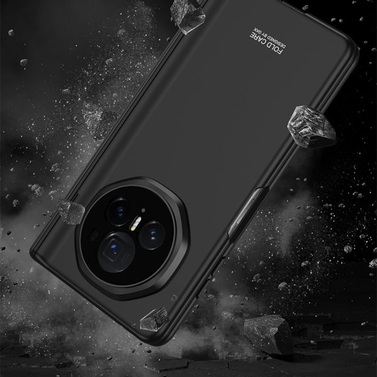 For Honor Magic V3 GKK Integrated Magnetic Folding Hinge All-inclusive Phone Case(Green)