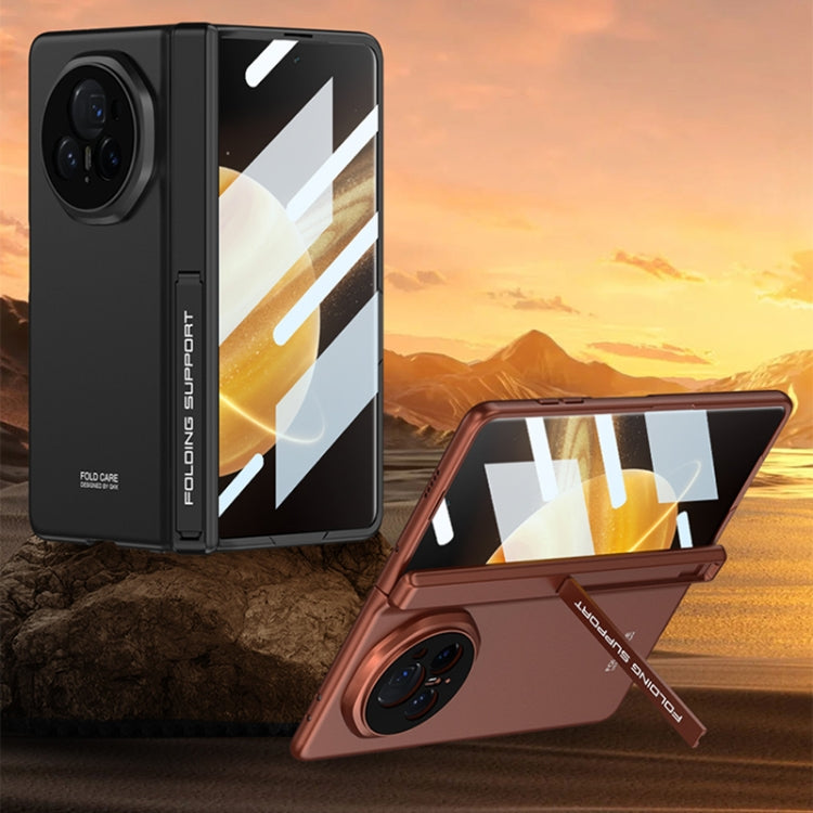 For Honor Magic V3 GKK Integrated Magnetic Folding Hinge All-inclusive Phone Case(Silver)