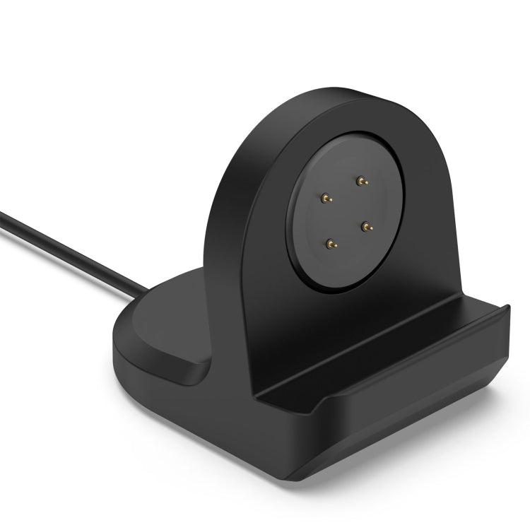 For Google Pixel Watch 3 41 / 45mm Smart Watch Silicone Charging Holder(Black)