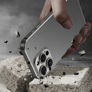 For iPhone 16 Pro GKK AG Craft Skin Feel Full Coverage Phone Case(Black)