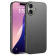 For iPhone 16 GKK AG Craft Skin Feel Full Coverage Phone Case(Black) - iPhone 16 Cases by GKK | Online Shopping South Africa | PMC TechLife | Buy Now Pay Later Mobicred
