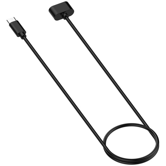 For Xiaomi Mi Rabbit Kids Watch S1 Smart Watch Charging Cable 1m, USB-C / Type-C Interface(Black)