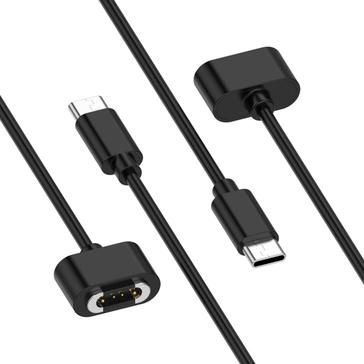 For Xiaomi Mi Rabbit Kids Watch S1 Smart Watch Charging Cable 1m, USB-C / Type-C Interface(Black)