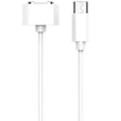 For Xiaomi Mi Rabbit Kids Watch S1 Smart Watch Charging Cable 1m, USB-C / Type-C Interface(White) - Charger by PMC TechLife | Online Shopping South Africa | PMC TechLife | Buy Now Pay Later Mobicred