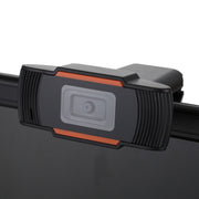1080P 25fps HD Computer Camera Integrated Microphone USB Web Cam(Black)