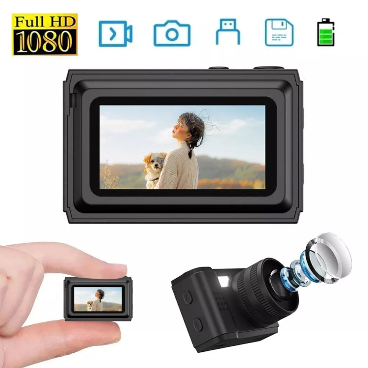 S5 0.96 inch HD Screen Mini Portable Camera(Black)