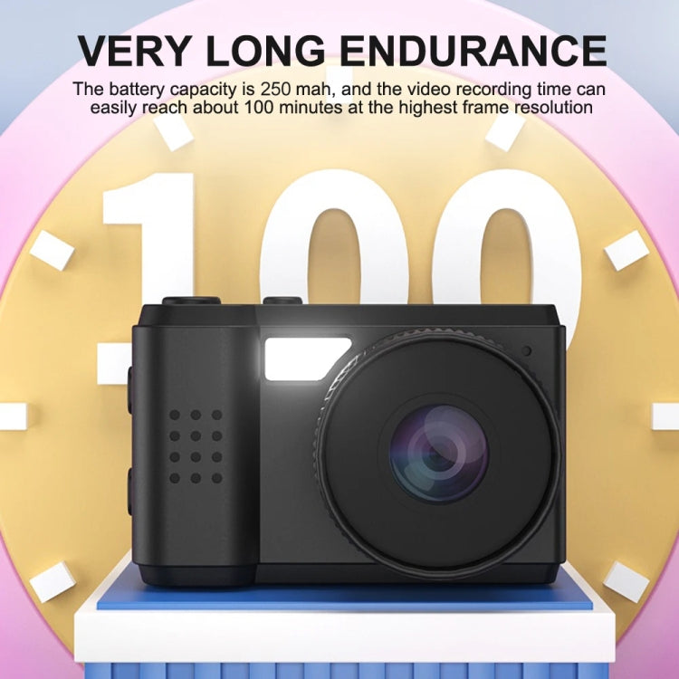 S5 0.96 inch HD Screen Mini Portable Camera(Black)