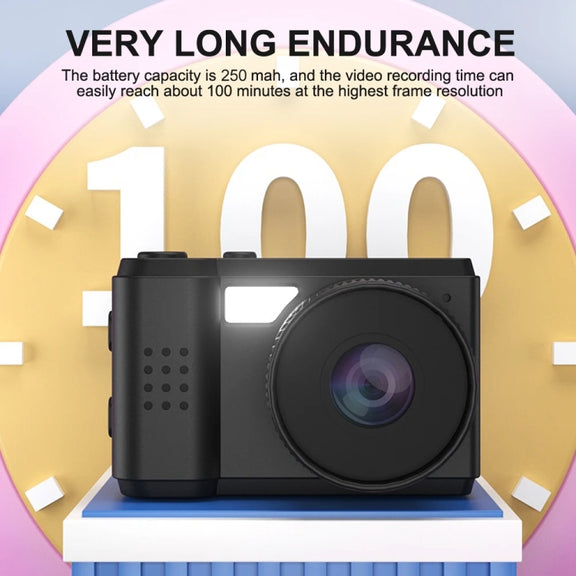 S5 0.96 inch HD Screen Mini Portable Camera(Black)