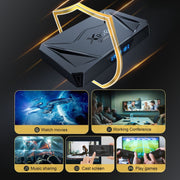 X96Q Pro+ Cortex-A55 Android 14 Octa-core CPU 4K HD Internet Set-top Box, RAM:2GB+16GB(AU Plug)