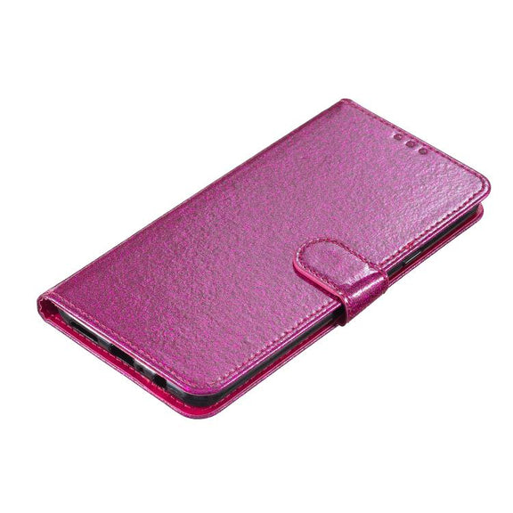 For Honor X6c 4G Glitter Powder Flip Leather Phone Case(Rose Red)
