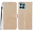 For Honor X6c 4G Glitter Powder Flip Leather Phone Case(Gold) - free shipping - PMC TechLife - Order now!