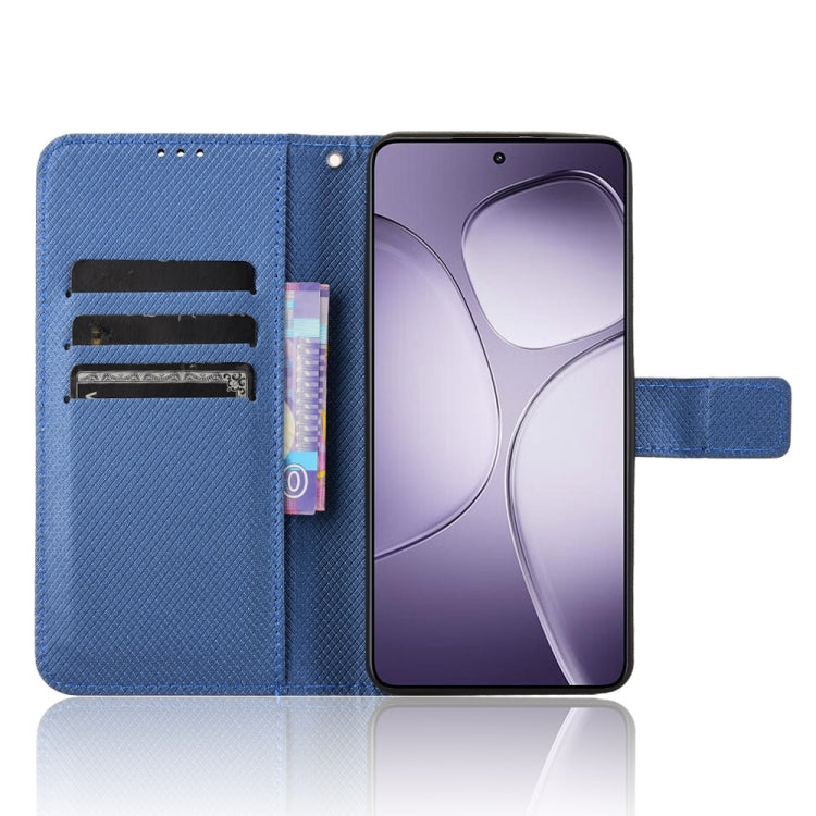 For Redmi K70 Ultra Diamond Texture Leather Phone Case(Blue)