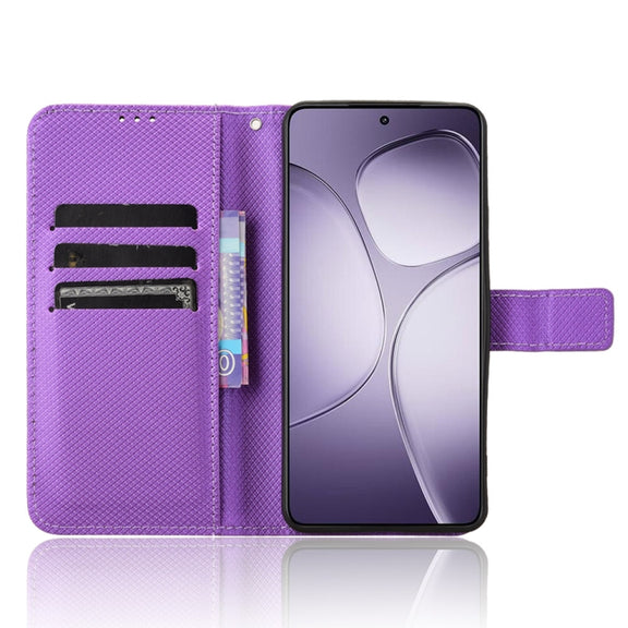 For Redmi K70 Ultra Diamond Texture Leather Phone Case(Purple)