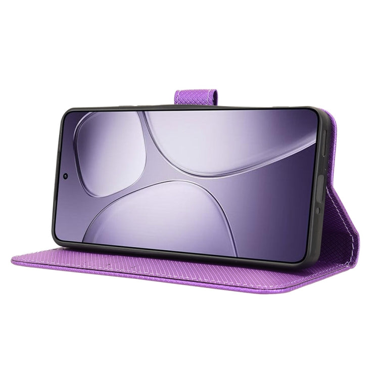 For Redmi K70 Ultra Diamond Texture Leather Phone Case(Purple)