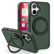 For iPhone 16 Yashi 360 Degree Rotating MagSafe Holder Phone Case(Dark Green) - iPhone 16 Cases by PMC Jewellery | Online Shopping South Africa | PMC Jewellery | Buy Now Pay Later Mobicred