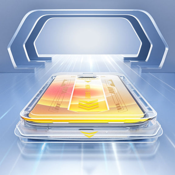 For iPhone 15 Pro Max WK WTP-084 Speedy Series Dust-free Warehouse HD Tempered Glass Film