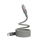 WK WDC-47 Magneto Series 1m PD35W Type-C to 8 Pin Fast Charging Magnetic Data Cable(Grey)