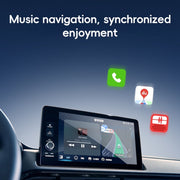 USB, USB-C / Type-C Wired to Wireless Car CarPlay Box Adapter for iPhone(White)