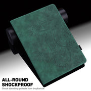 For Honor Pad 8 Peacock Embossed Pattern Leather Tablet Case(Green)