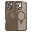 For iPhone 16 Pro Max Matte Texture 360 Degree Rotary Tone Holder MagSafe Phone Case(Bronze) - iPhone 16 Pro Max Cases by PMC Jewellery | Online Shopping South Africa | PMC Jewellery | Buy Now Pay Later Mobicred