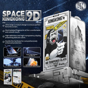 For iPhone 16 Pro Max WK WTP-087 Space King Kong 9D Curved HD Tempered Glass Screen Protector