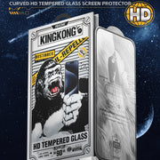 For iPhone 16 Plus / 15 Plus WK WTP-087 Space King Kong 9D Curved HD Tempered Glass Screen Protector