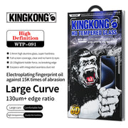 For iPhone 16 Pro WK WTP-091 King Kong 6D Curved HD Tempered Glass Film