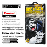 For iPhone 16 Pro Max WK WTP-094 King Kong 6D Curved Frosted Tempered Glass Film