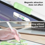 For Apple Pencil & Huawei M-Pencil Series Universal Stylus Silicone Protective Grip Cover(Green)