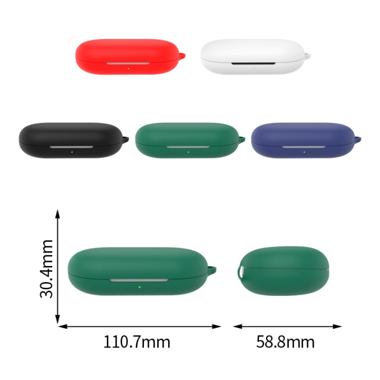 For Anker Soundcore V20i Bluetooth Earphone Silicone Protective Case(Black)