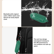 For Anker Soundcore V20i Bluetooth Earphone Silicone Protective Case(Black)