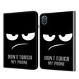For Honor Pad 8 Crystal Texture Painted Leather Tablet Case(Dont Touch My Phone) - Honor by PMC TechLife | Online Shopping South Africa | PMC TechLife | Buy Now Pay Later Mobicred