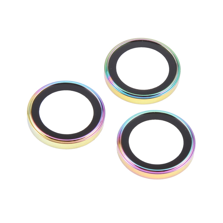 For iPhone 16 Pro / 16 Pro Max Metal Tempered Glass Back Camera Film(Colorful)