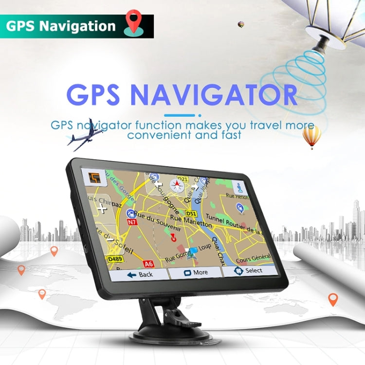 7 inch Car HD GPS Navigator 8G+128M Capacitive Screen Support FM / TF Card, Germany Map