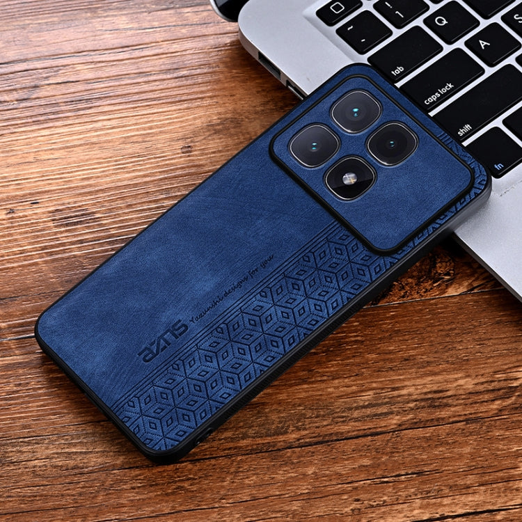For Redmi K70 Ultra AZNS 3D Embossed Skin Feel Phone Case(Sapphire Blue)
