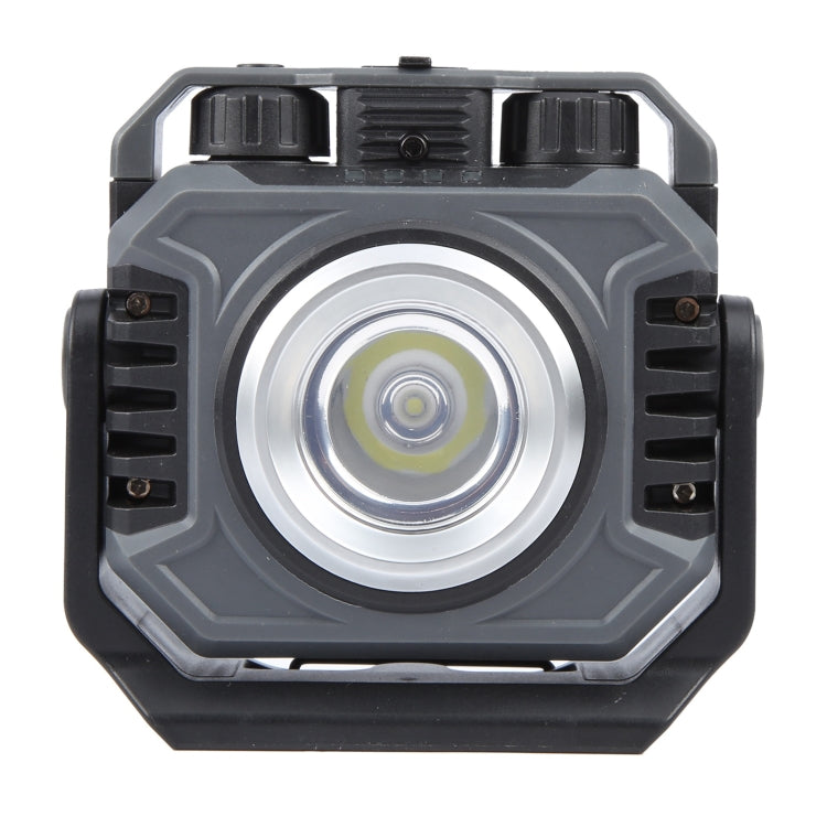 KXK-786 Multifunctional Floodlight Spotlight Outdoor Portable Working Light(Grey Black)
