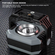 KXK-786 Multifunctional Floodlight Spotlight Outdoor Portable Working Light(Grey Black)